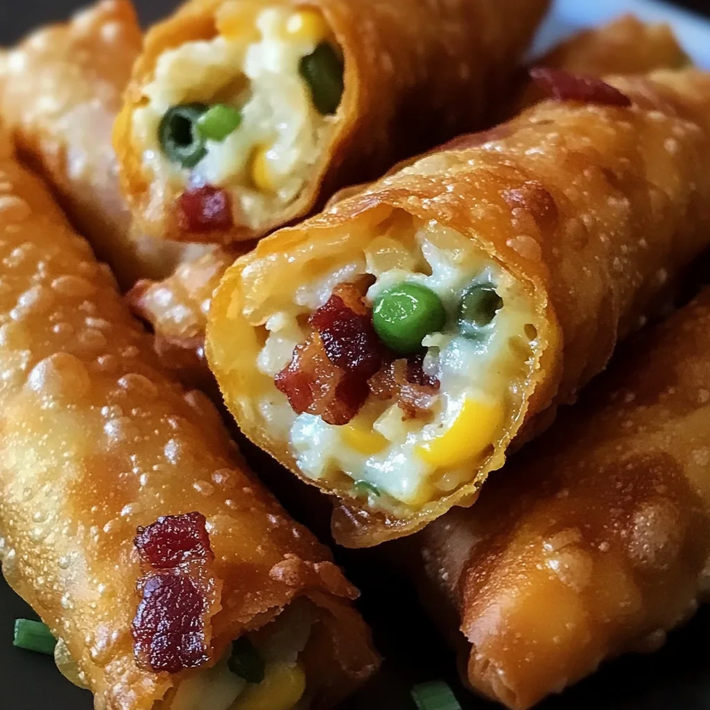 Bacon Jalapeño Eggrolls