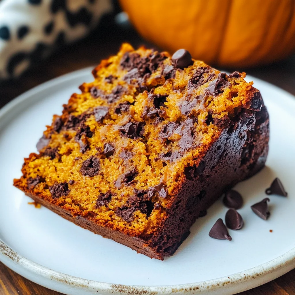 Best Chocolate Chip Pumpkin Bread