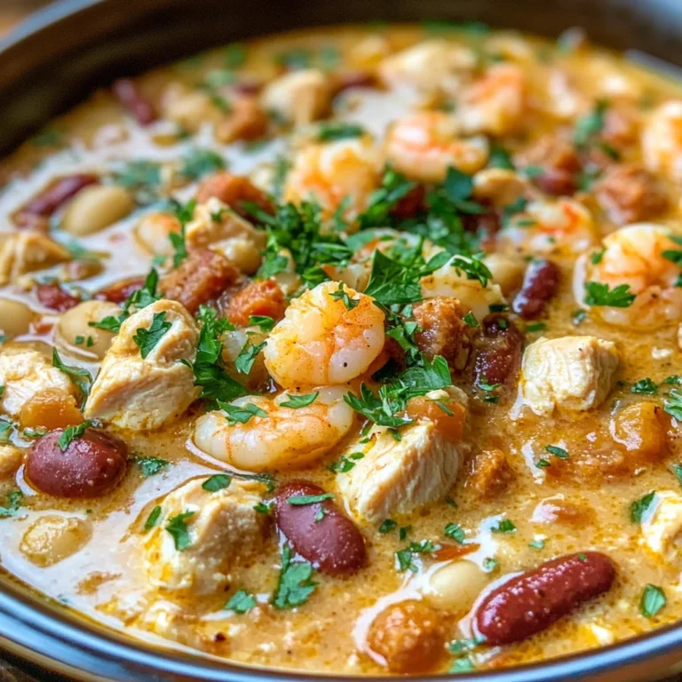 Cajun White Chicken Chili