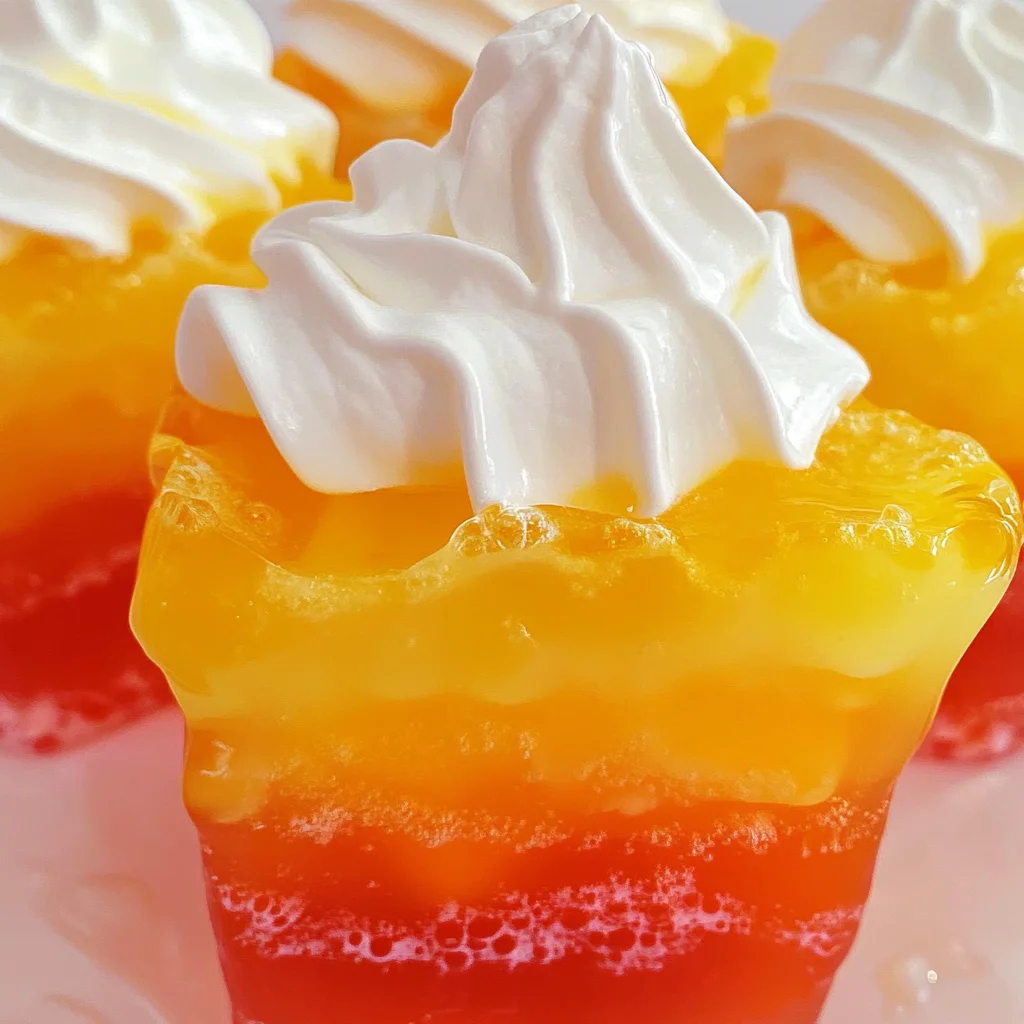 Candy Corn Jello