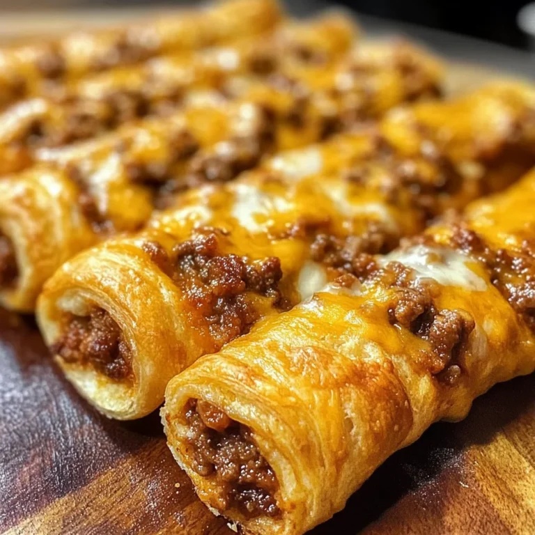 Cheesy Taco Stuffed Breadsticks with Taco Filling