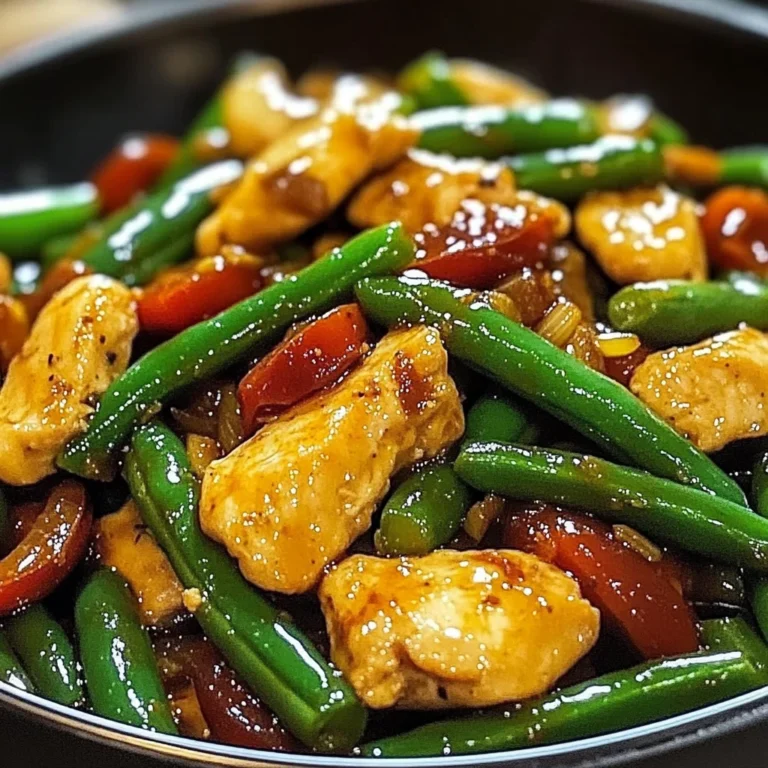 Chicken and Green Bean Stir-Fry: Quick and Delicious Dinner!
