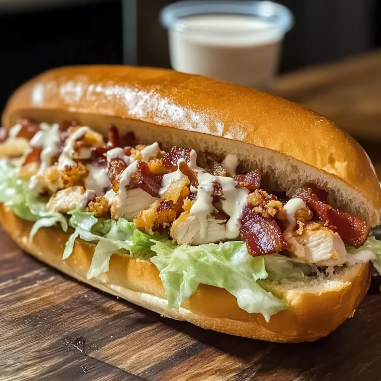 Chopped Chicken Bacon Ranch Sub: An Amazing Ultimate Recipe