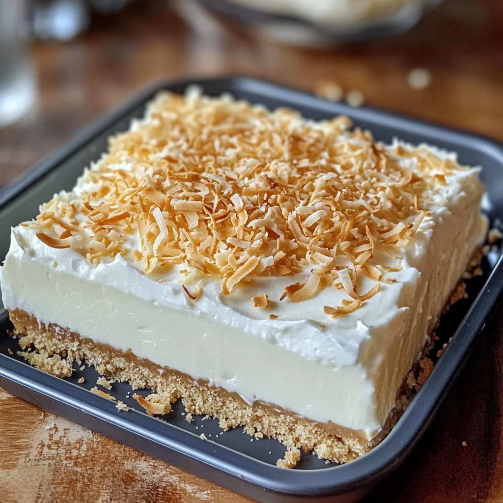 Coconut Cream Lush: A Creamy, No-Bake Dessert for Every Occasion