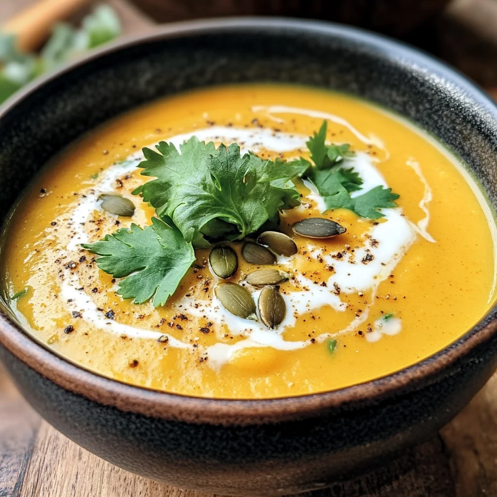 Coconut Curry Pumpkin Soup