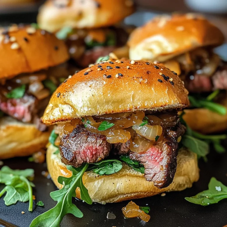 Cowboy Butter Steak Sliders