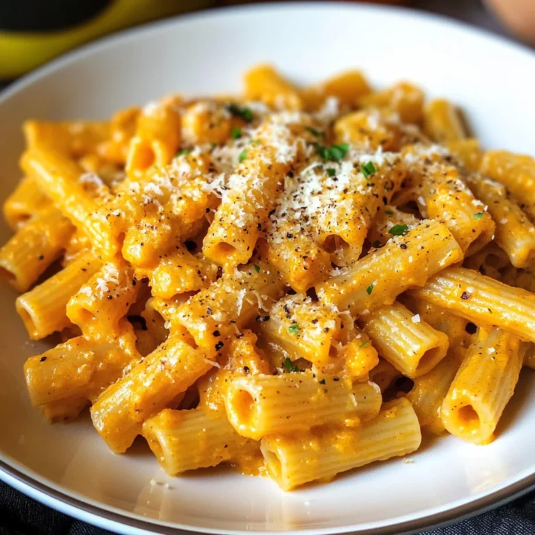 Creamy Parmesan Pumpkin Pasta