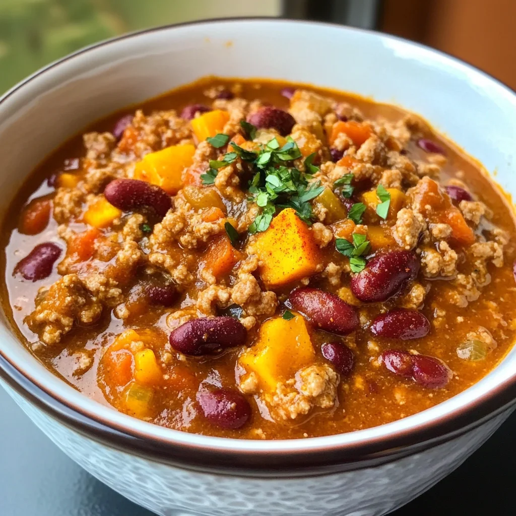 Crockpot Pumpkin Chili