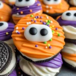 Easy Halloween Dipped Oreo Cookies Recipe