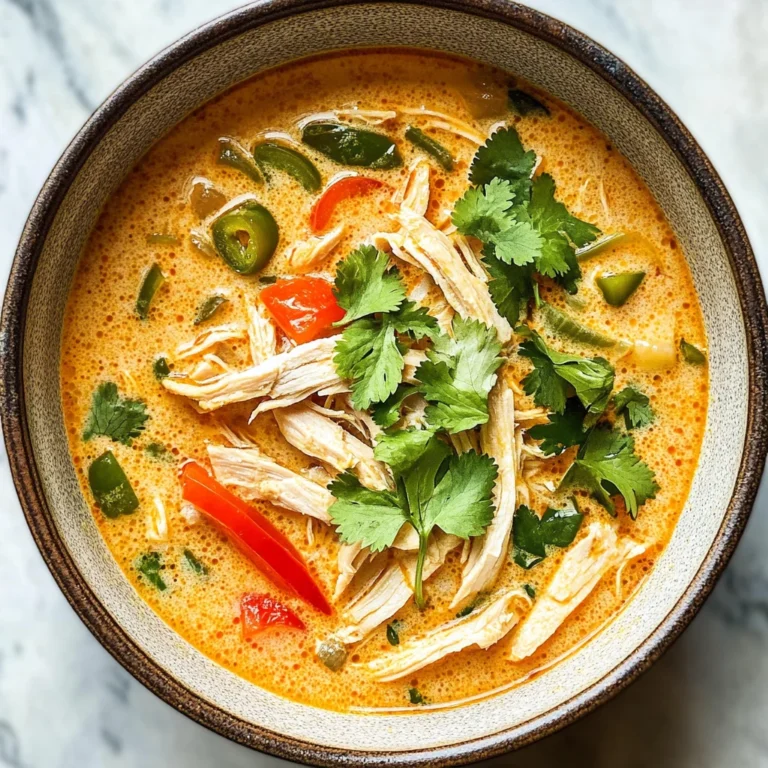 Easy Thai Coconut Chicken Soup