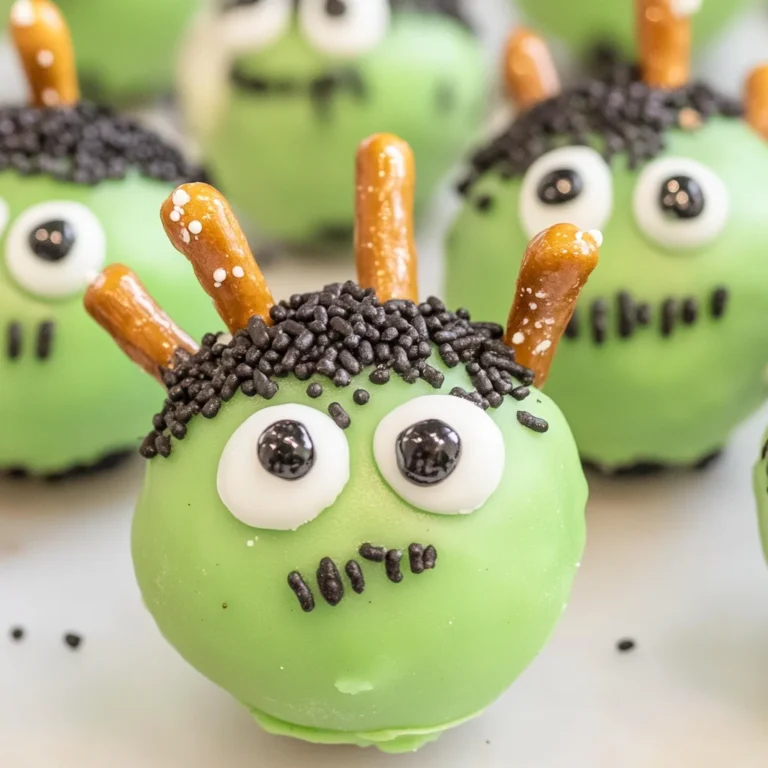 Frankenstein Oreo Balls