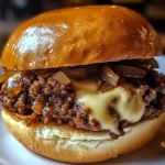 French Onion Beef Sloppy Joes