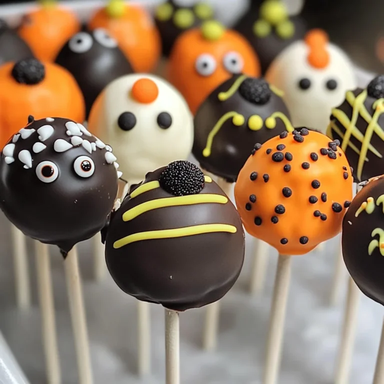 Halloween Cake Pops