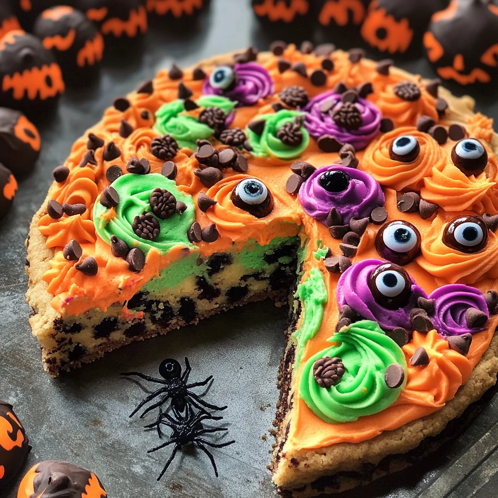 Halloween Cookie Cake