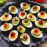 Halloween Deviled Eggs