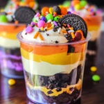 Halloween Pudding Cups