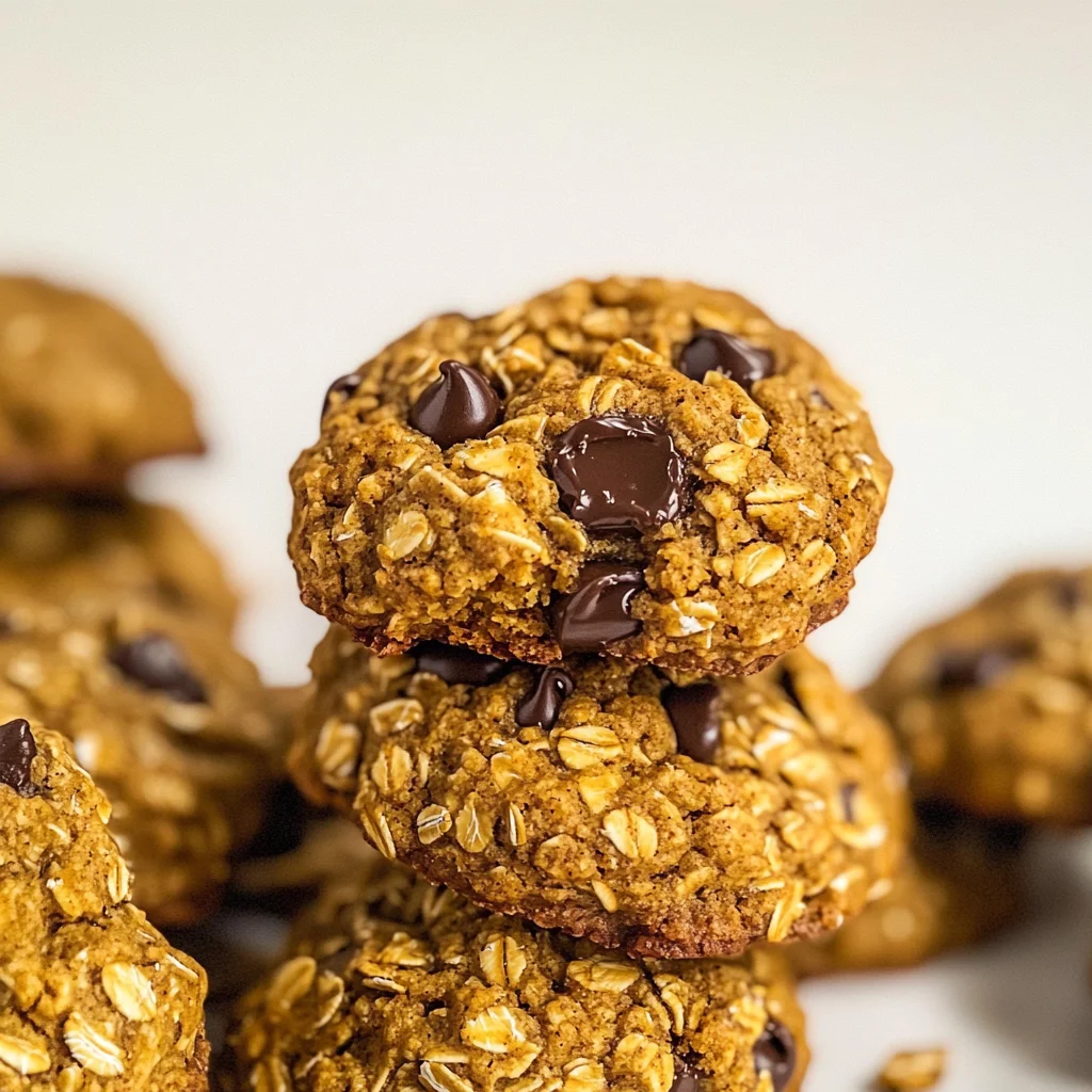 Healthy Pumpkin Oat Cookies