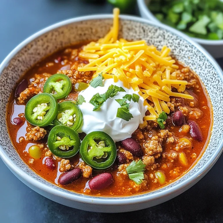 Healthy Turkey Chili