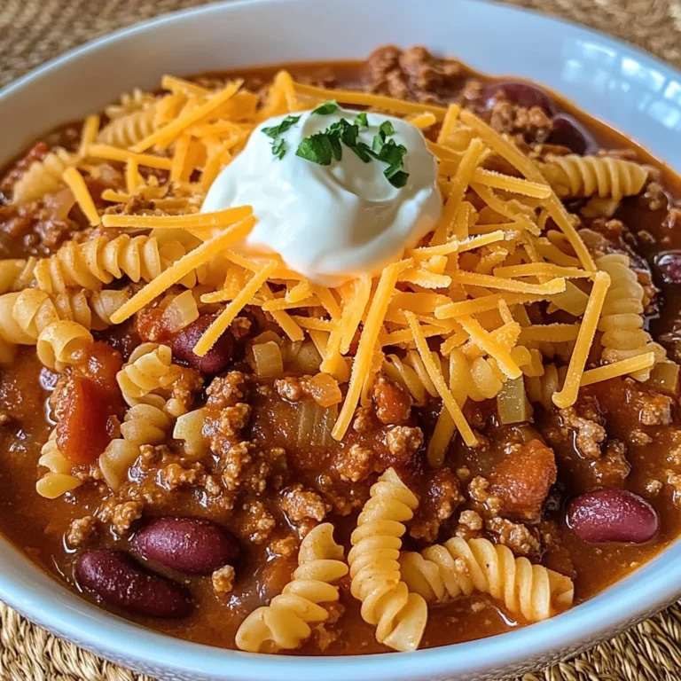 Hillbilly Chili and Cinnamon Rolls