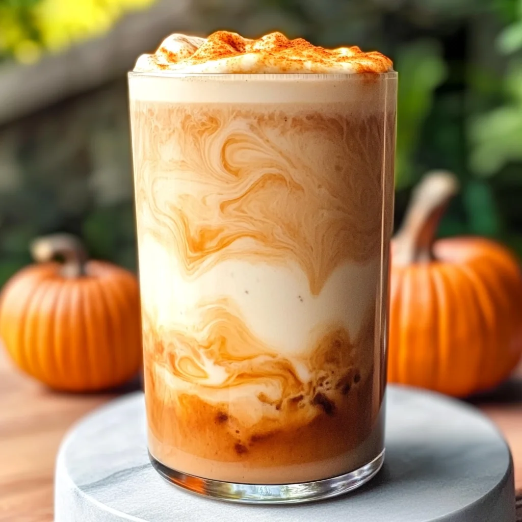 Iced Pumpkin Cream Chai Tea Latte (Starbucks Copycat)