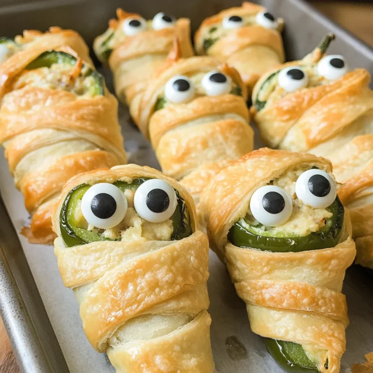 Jalapeño Popper Mummies