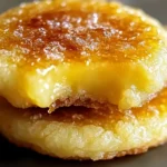 Lemon Curd Crème Brûlée Cookies - Tangy & Sweet Treat