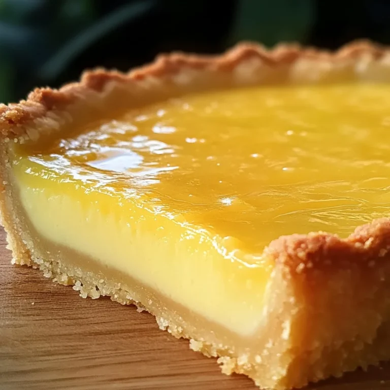 Lemon Custard Tart