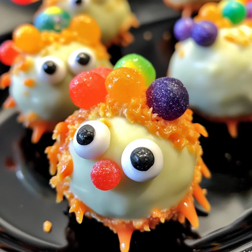 Monster Cake Balls