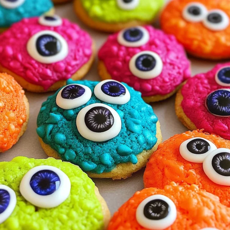 Monster Eye Cookies