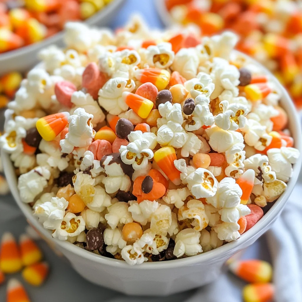 Monster Munch {Halloween Popcorn Mix}