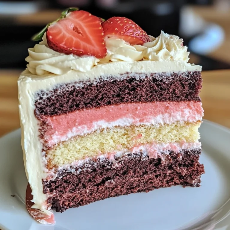 Neapolitan Cake