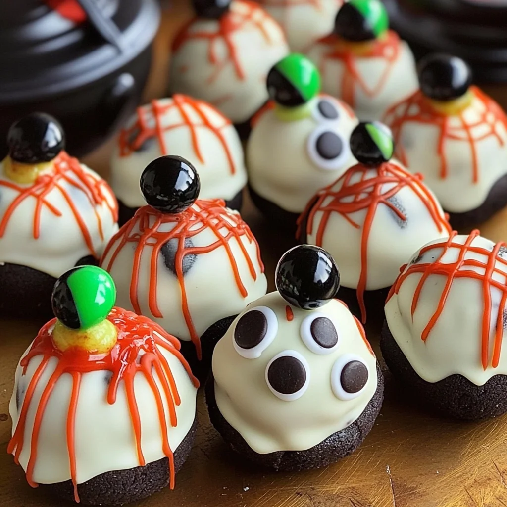 No Bake Oreo Truffle Eyeballs