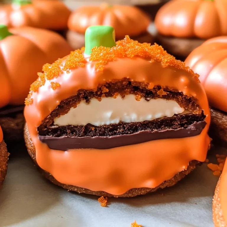 No Bake Pumpkin Patch Cookies