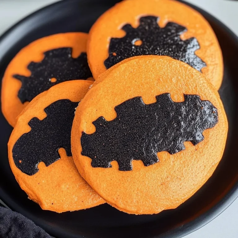 Orange and Black Halloween Sugar Cookies
