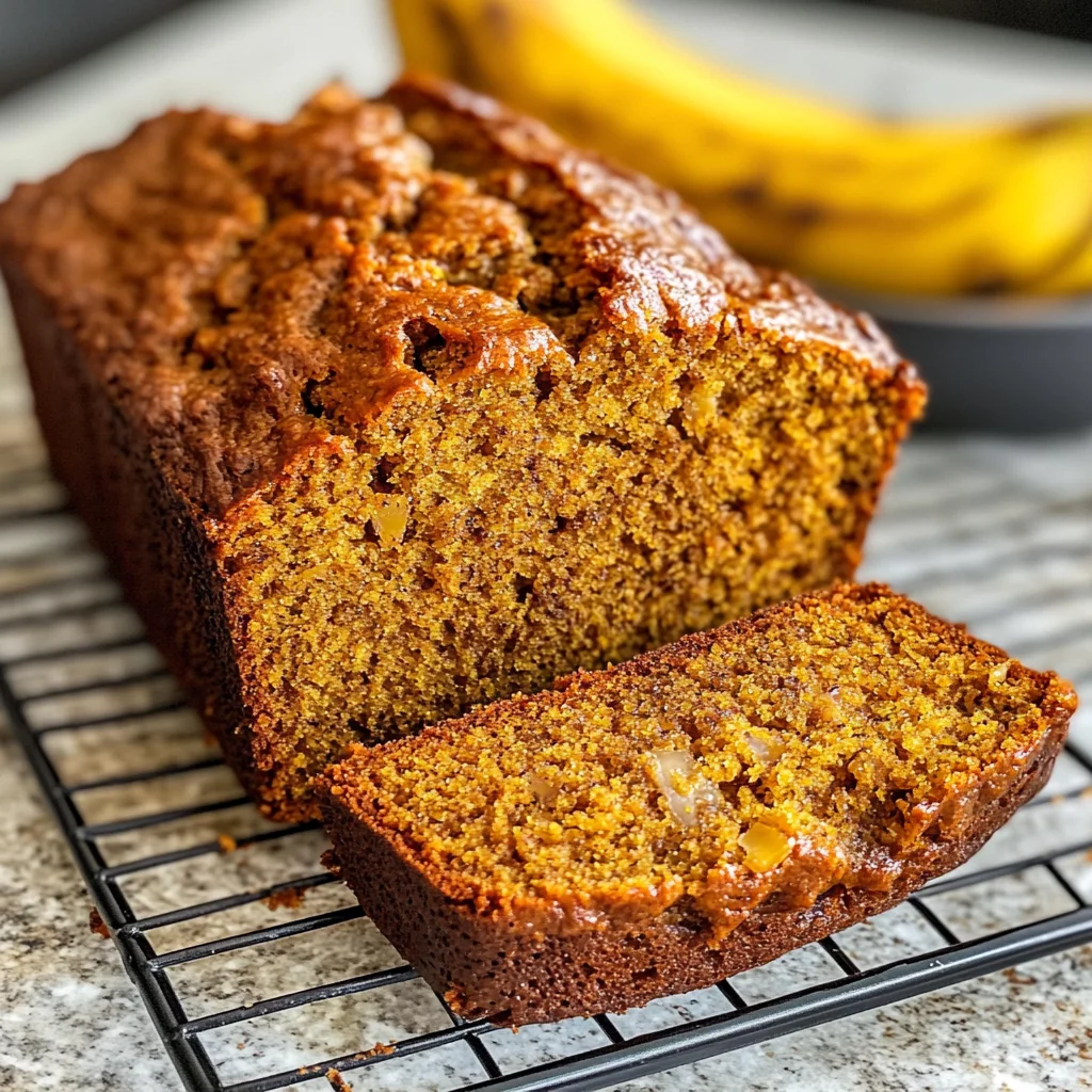 Pumpkin Banana Bread Recipe