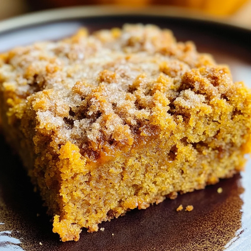 Pumpkin Coffee Cake