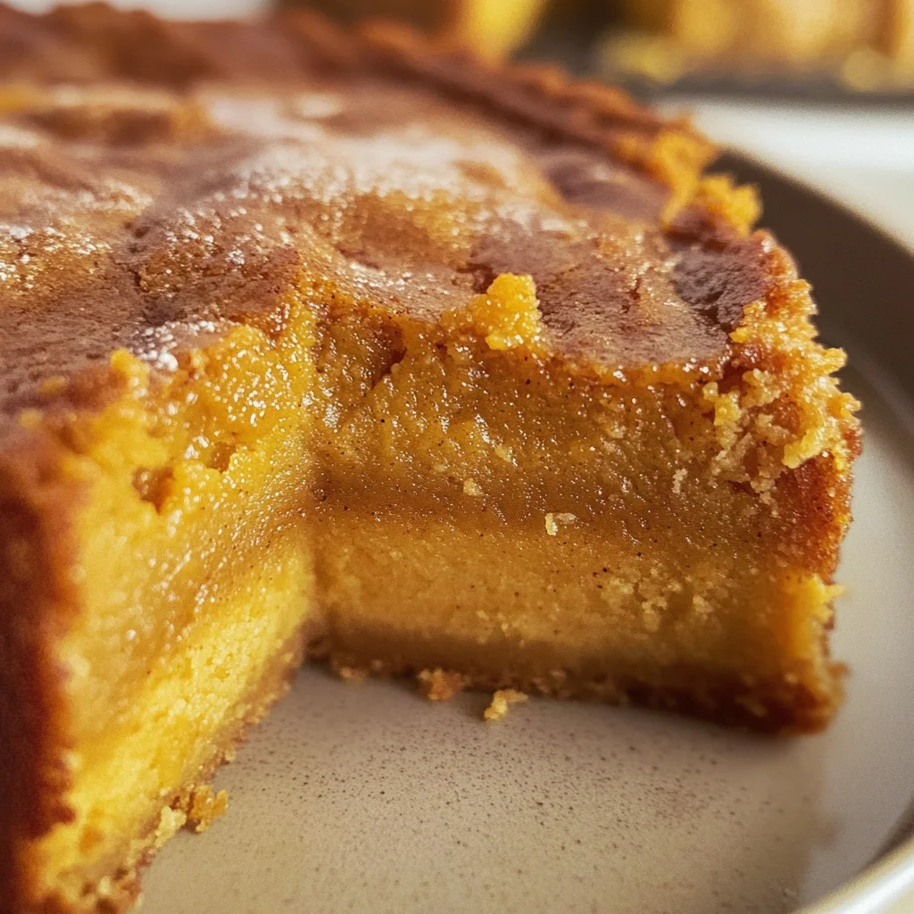 Pumpkin Gooey Butter Cake Recipe