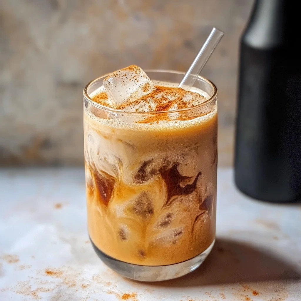 Pumpkin Spice Brown Sugar Shaken Espresso
