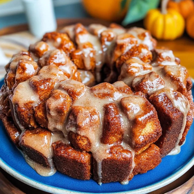 Pumpkin Spice Monkey Bread Recipe