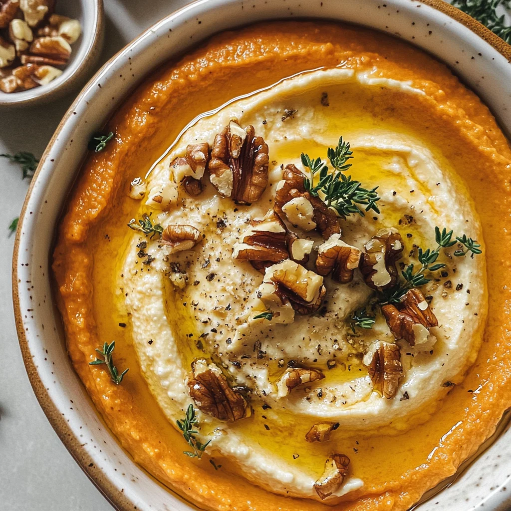 Pumpkin Whipped Feta Dip