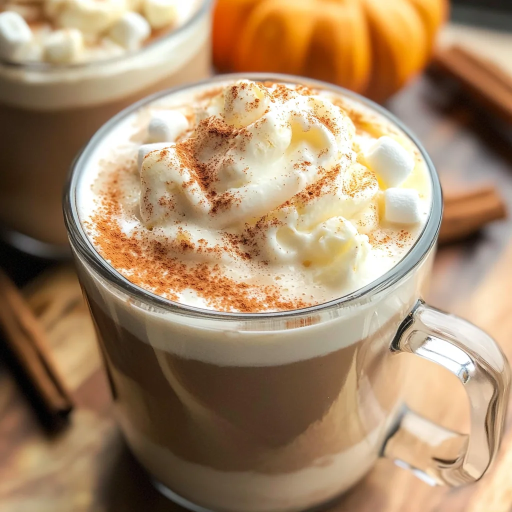 Pumpkin White Hot Chocolate