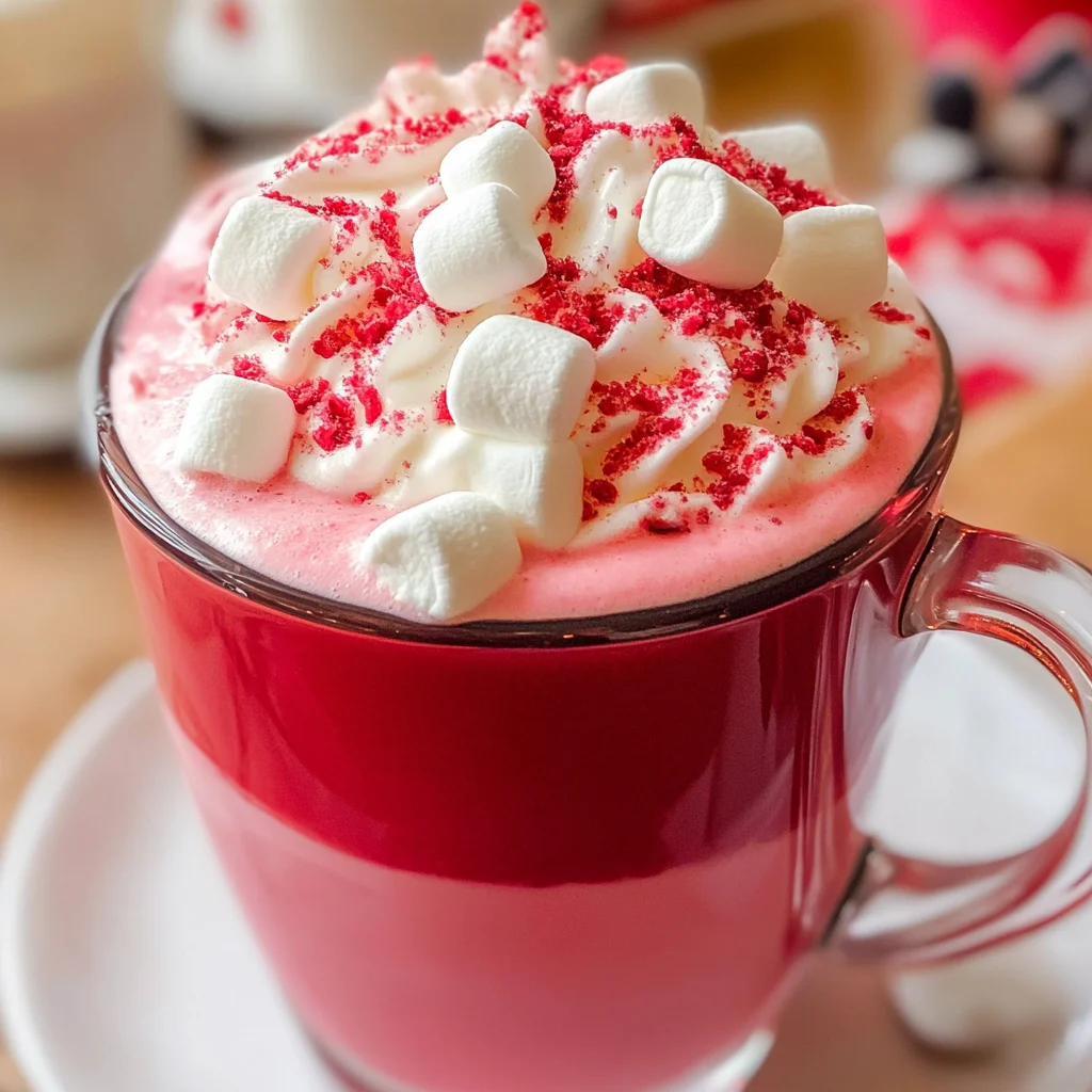 Red Velvet Hot Chocolate Recipe