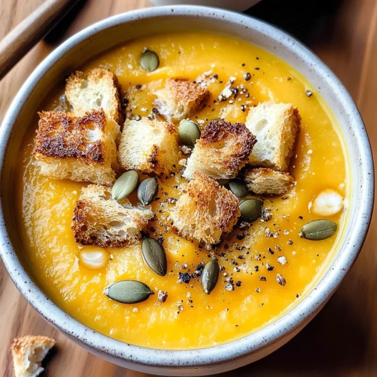 Roasted Butternut Squash Soup Recipe
