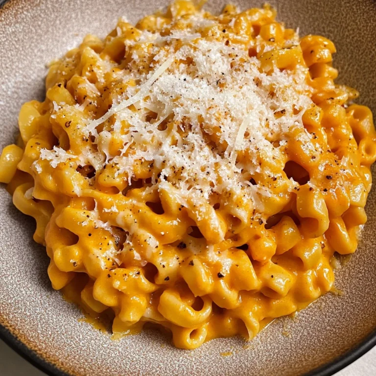Roasted Pumpkin and Garlic Pasta