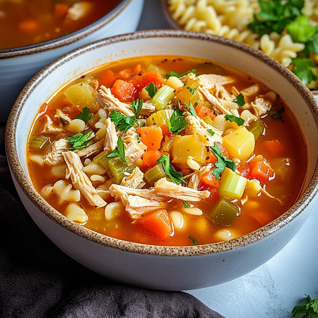 Sicilian Chicken Soup