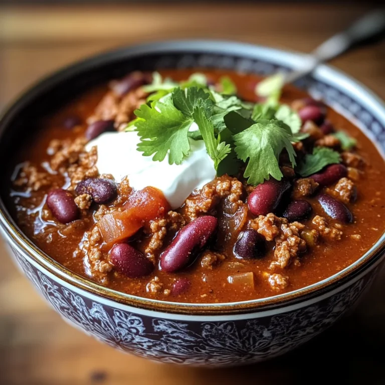 Slow Cooker Chili