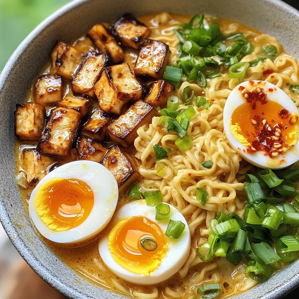 Spicy Coconut Curry Ramen