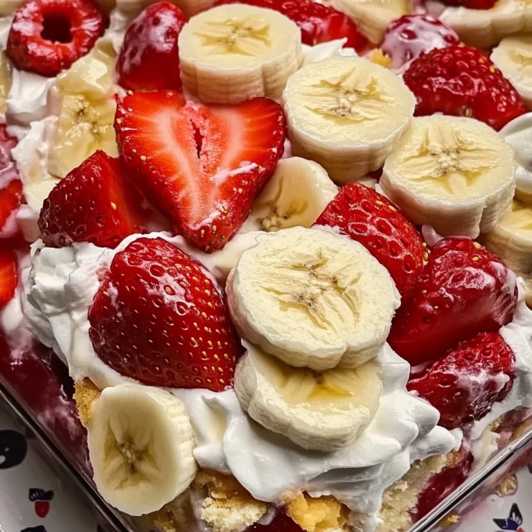 Strawberry Banana Pudding Dream