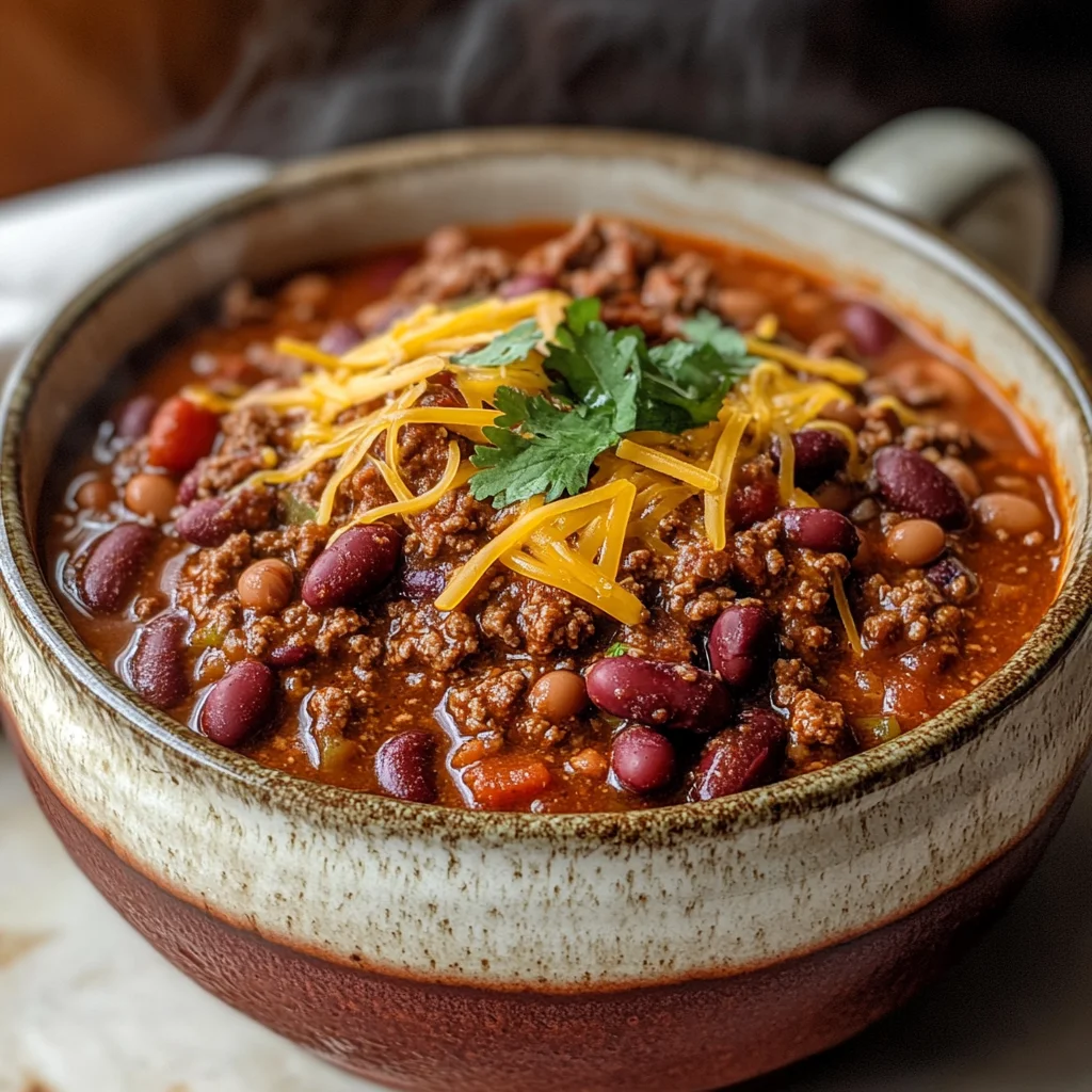 The Best Homemade Stovetop Chili
