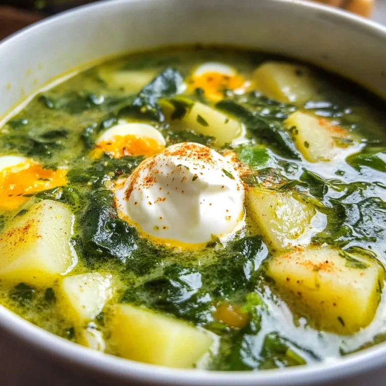Ukrainian Green Borscht